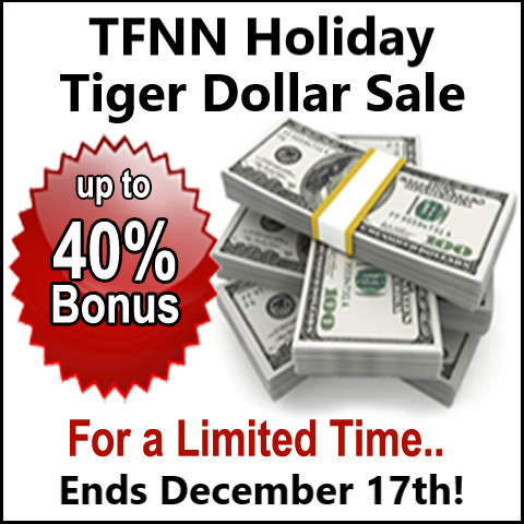 Tiger Dollar Holiday Sale 2023