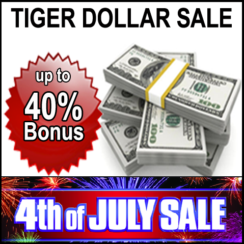 Tiger Dollar July 4th Sale 2026
