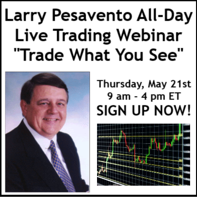 Larry Pesavento "Trade What You See" All-Day Live Trading Event